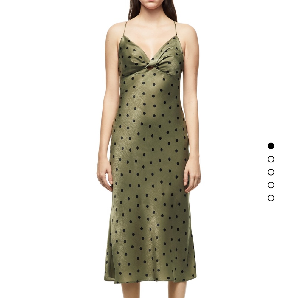 Zara polka dot slip dress size XL